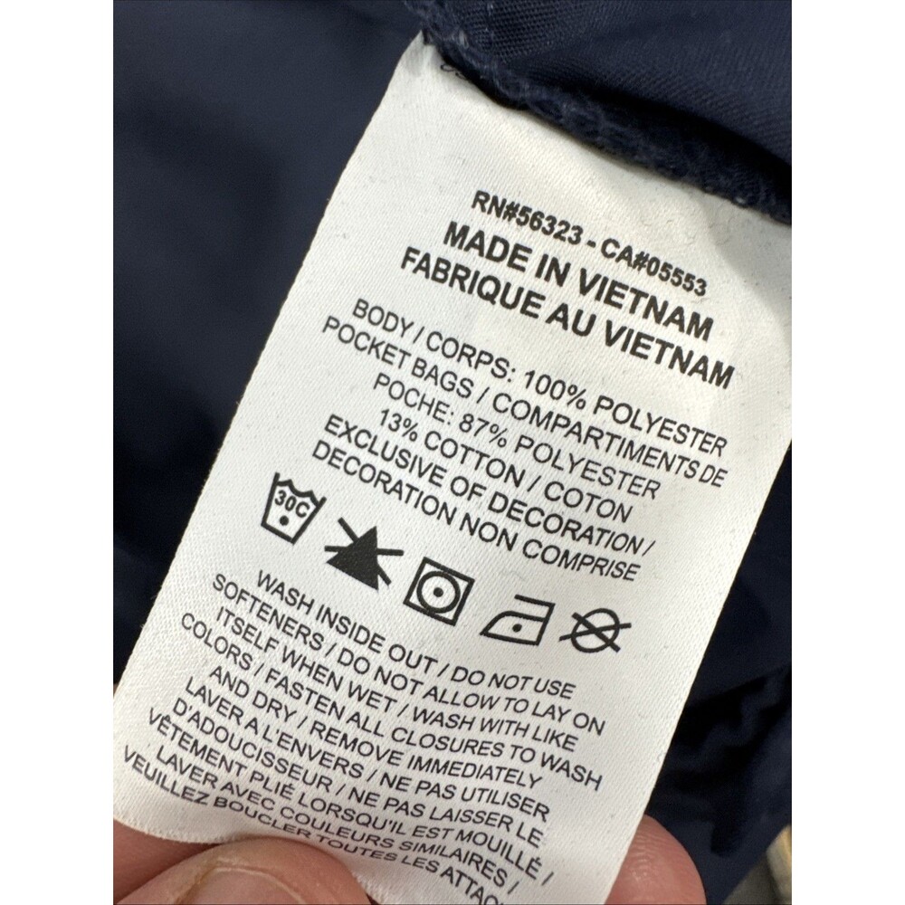 Nike Sportswear Club Chino Pants Men’s Medium Navy Standard Fit Woven NWT $70 - Picture 11 of 12